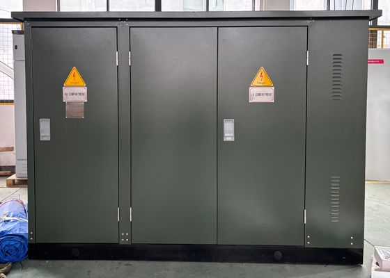Компактная трансформаторная подстанция с диапазоном доступа ±2×2,5% методом охлаждения ONAN и 25 масляным классом для распределения энергии