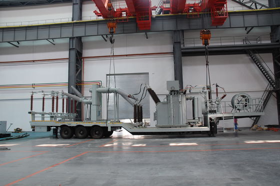 полуфабрикат мобильная установленная аварийная машина подстанции трансформатора 132кв